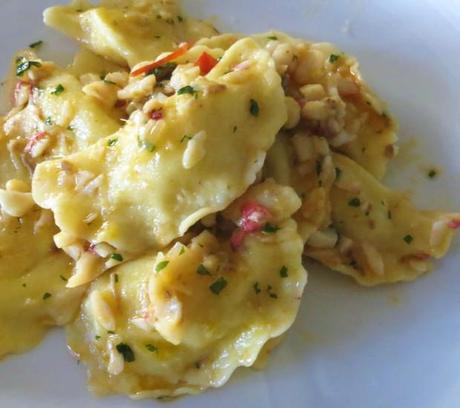 tortelli di patate al tocco di triglie