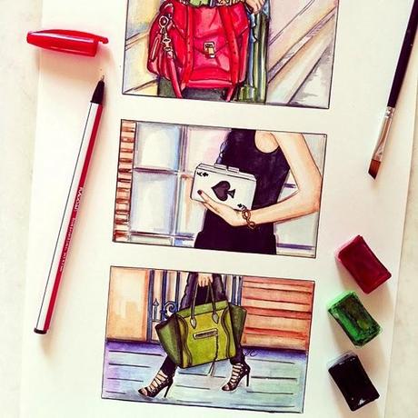 I disegni fashion di Doll Memories