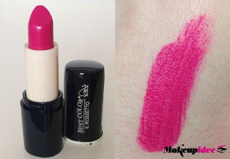 swatch rossetto best color fuxia