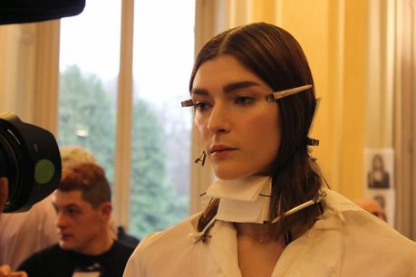 Frankie Morello AI 14-15: backstage e sfilata thanks to Catwalk by TIGI