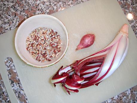 Cereali al radicchio rosso tardivo e limone