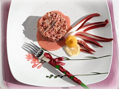 Cereali al radicchio rosso tardivo e limone