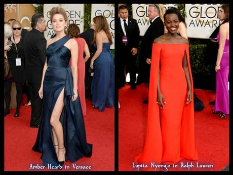 Fashion Red Carpet on Bafta 2014 + SAG Awards 2014 + Golden Globe 2014