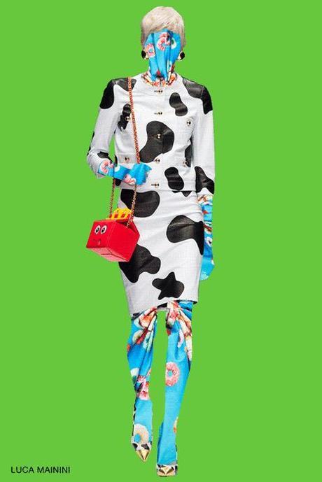Luca Mainini: Moschino fall/winter 14-15 by Jeremy Scott Luca Mainini: Moschino fall/winter 14-15 by Jeremy Scott
