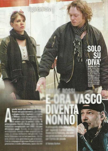 divaedonna_daviderossi Vasco Rossi diventa nonno: il figlio Davide in attesa di un bebè