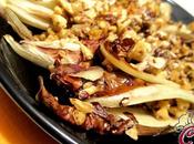 Radicchio gratinato tofu nocciole: piacevole gioco contrasti sapori consistenze