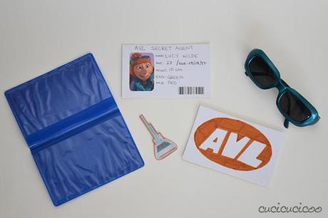 DIY Despicable Me costumes: Lucy Wilde's wig and accessories