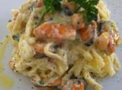 Tagliolini cozze, ricotta, limone pepe