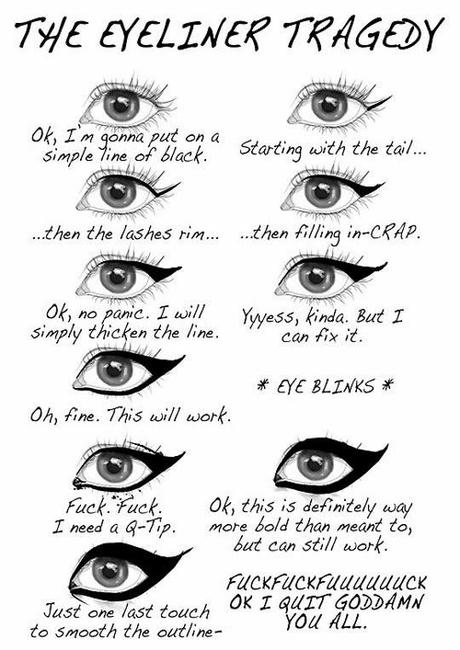 Eyeliner, come sopravvivere.