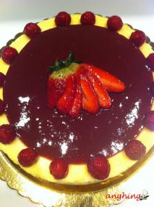 cheescake ai lamponi