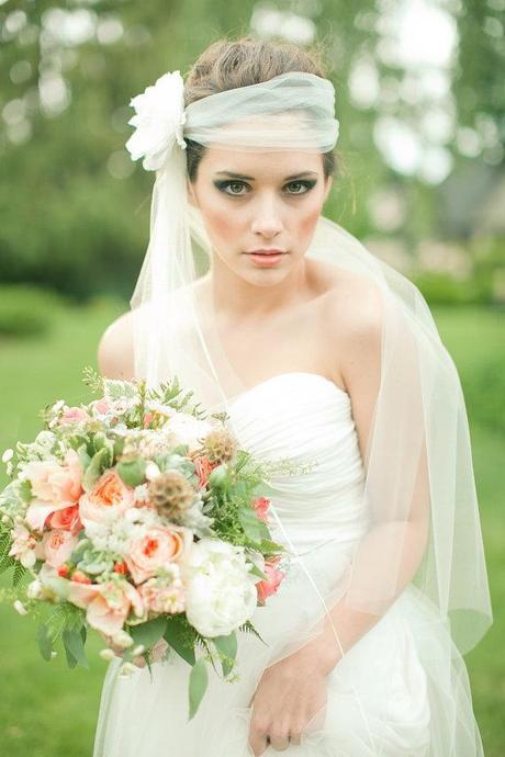 www.pinterest.com Il velo: l'accessorio per eccellenza