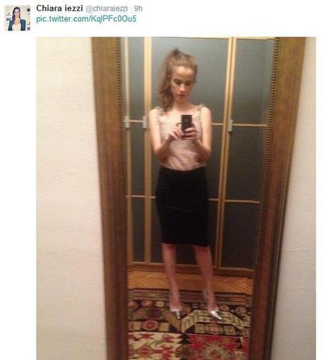chiara_iezzi Chiara Iezzi festeggia il compleanno su Twitter: magrezza preoccupante