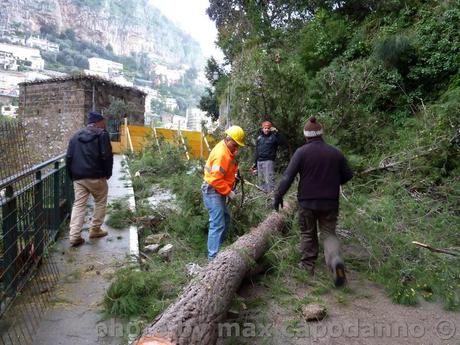 FRANA POSITANO: Il giorno dopo