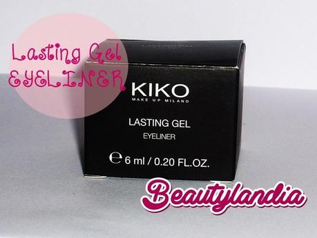 KIKO - Lasting Gel Eyeliner [Collezione Bad Girl] -