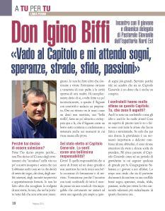 Bollettino Salesiano - Febbraio 2014 - Don Igino Biffi