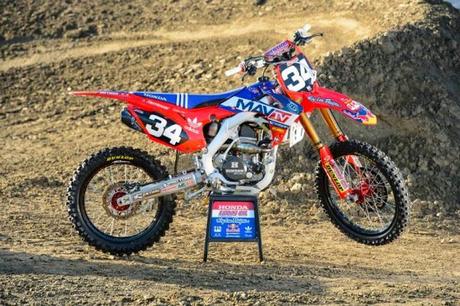 Honda CRF 250 R Team Lucas Oil/Troy Lee Designs - Supercross USA 2014