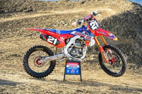 Honda CRF 250 R Team Lucas Oil/Troy Lee Designs - Supercross USA 2014