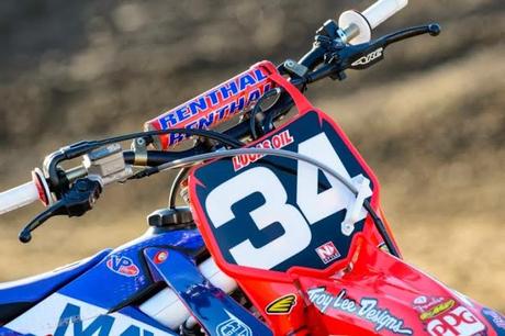 Honda CRF 250 R Team Lucas Oil/Troy Lee Designs - Supercross USA 2014