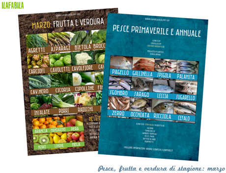 Marzo: pesce, frutta e verdura di stagione