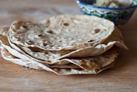 Chapati, focaccine indiane di farina Verna