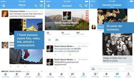 Nuovo aggiornamento per Twitter alla versione 6.2 twitter