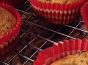 Muffins alle noci, uvetta pere