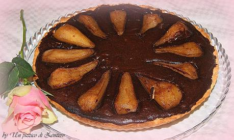 PEAR, CINNAMON AND CHOCOLATE TART