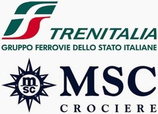 Trenitalia e MSC Crociere presentano: “Sfreccia in Crociera”