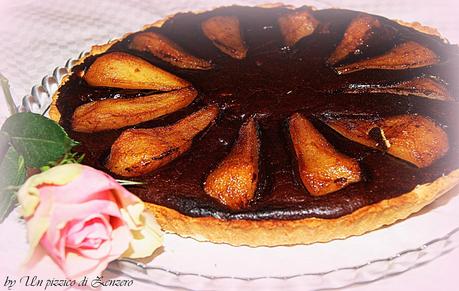 PEAR, CINNAMON AND CHOCOLATE TART