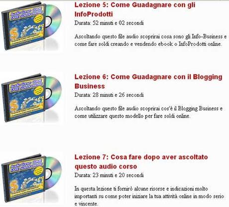 corso3 Come fare Soldi online: laudio guida su come guadagnare sul web