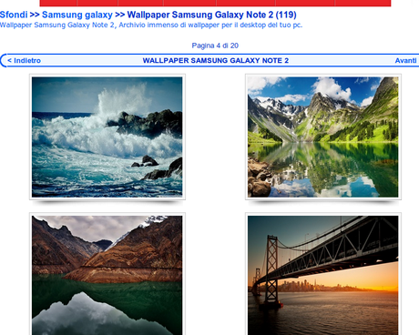 Come scaricare sfondi per Samsung Galaxy