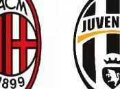 Serie formazioni ufficiali Milan-Juventus.