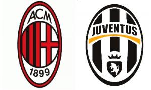 Serie A; formazioni ufficiali di Milan-Juventus.