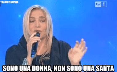 Mara Venier gif - Sono una donna non sono una santa