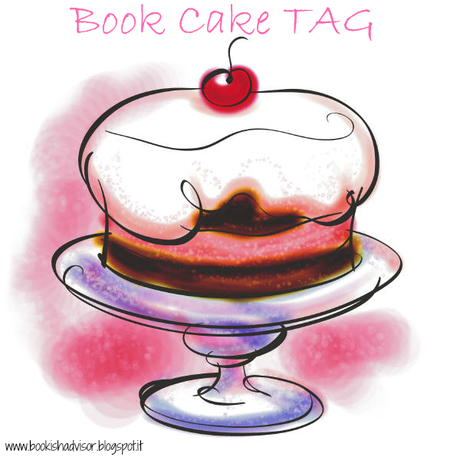 Book Cake Tag