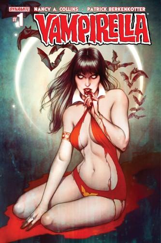 Nancy Collins per il rilancio di Vampirella  Vampirella Patrick Berkenkotter Nancy Collins Dynamite Entertainment 