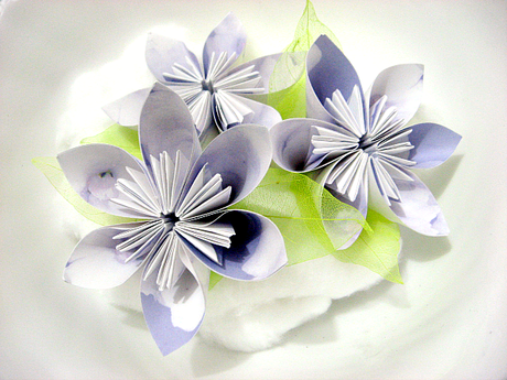 Kusudama flowers by Desi - Italian Scrapaholic Gal