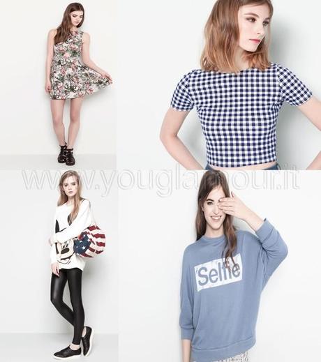 Pull & Bear collezione Primavera Estate 2014 - Abiti & Top 