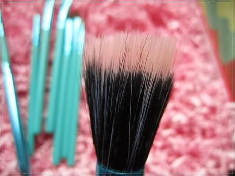 [Sammydress] 12PCS Professional Cosmetic Tool Green Barrel Soft Make-up Brushes Full Range of Brushes - Green