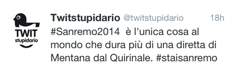 #Sanremo 2014: il Festival secondo Twitter