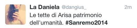 #Sanremo 2014: il Festival secondo Twitter