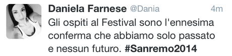 #Sanremo 2014: il Festival secondo Twitter