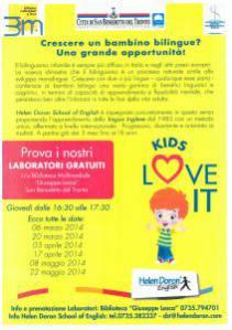 Laboratori gratuiti a cura della Helen Doron School of English di San Benedetto del Tronto