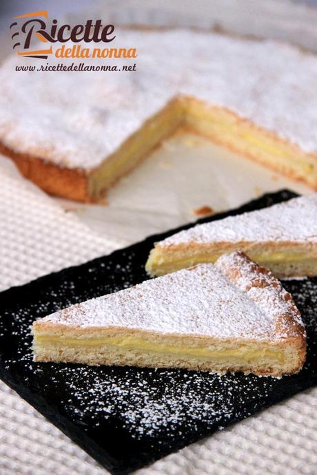 Ricetta crostata crema yogurt