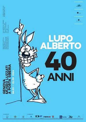 Inaugurazione della mostra Lupo Alberto, 40 anni dedicata al personaggio di Silver Silver Lupo Alberto 