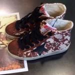 Sneaker stampa fiore  Golden Goose Kids