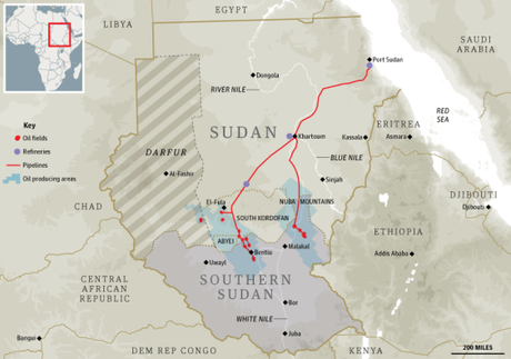 Sud Sudan: il termometro della crisi sud-sudan-pipelines