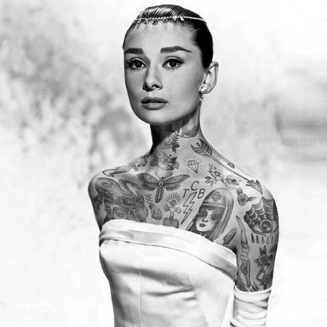 Audrey Hepburn by Cheyenne Randall
