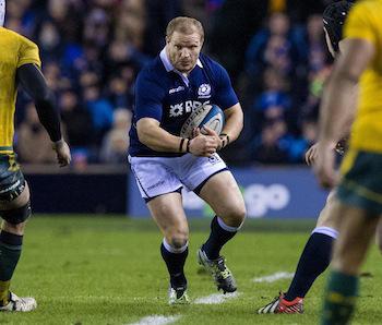 Euan Murray in azione contro l'Australia negli ultimi viagogo Autumn Test (credit: ScottishRugby.org)