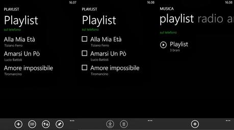 Playlist nei Windows Phone | Come ovviare alla mancanza di una playlist in un device Windows Phone!